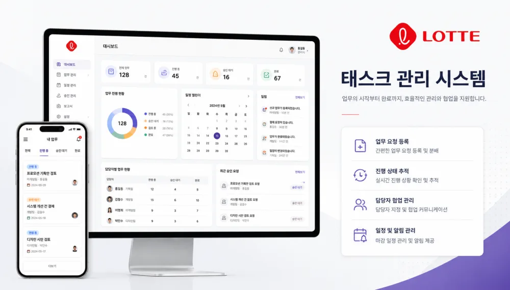 Lotte Wellfood — Task Management System